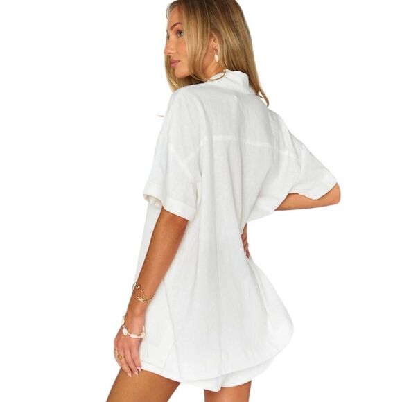 Show Me Your Me Parker Button Down NWOT Size L - Picture 3 of 9